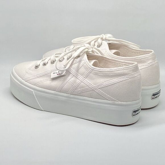 Alaia Superga 2740 Platform Canvas Sneaker - Picture 7 of 14